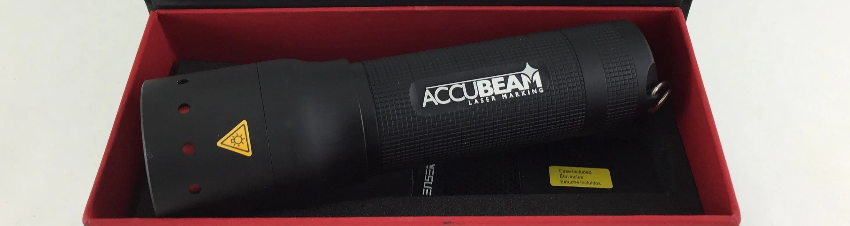 Laser Engraved LED Flashlight