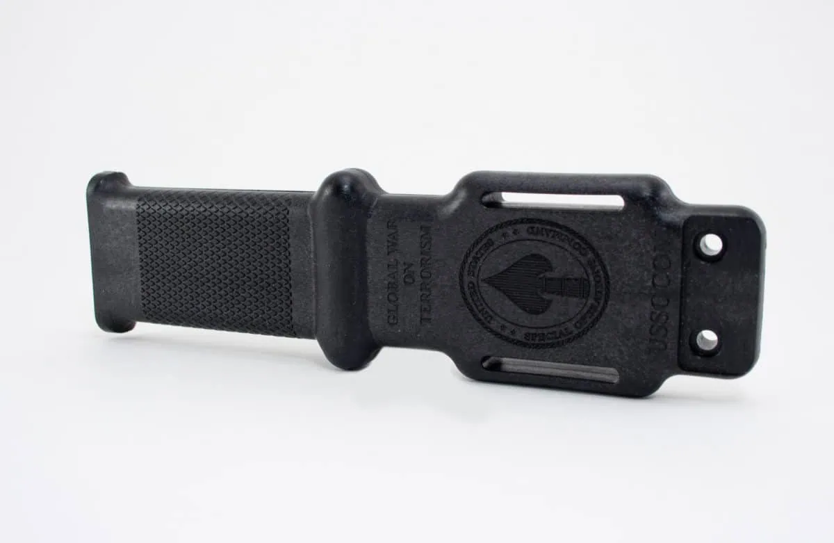 Laser Engraving on Plastic Sheath