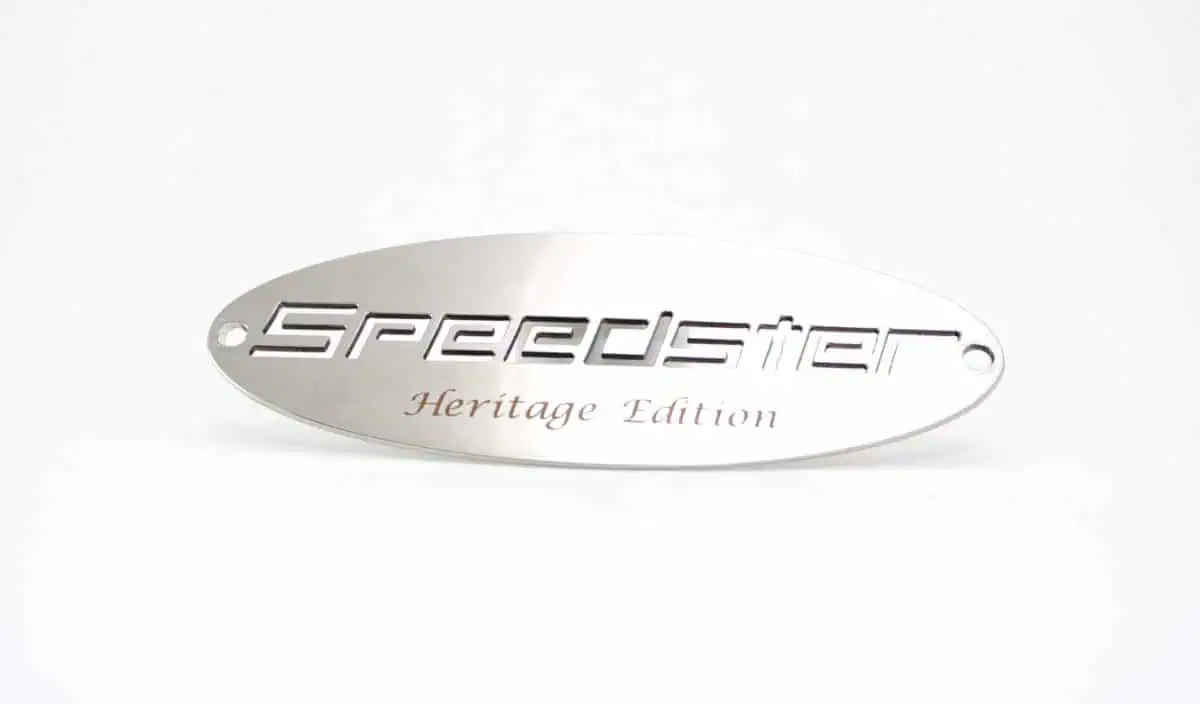 Laser Marking on Chris Craft Name Plate