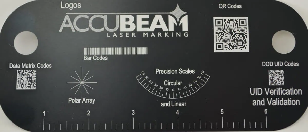 Anodized ID Tags and ID Plates laser Engraved