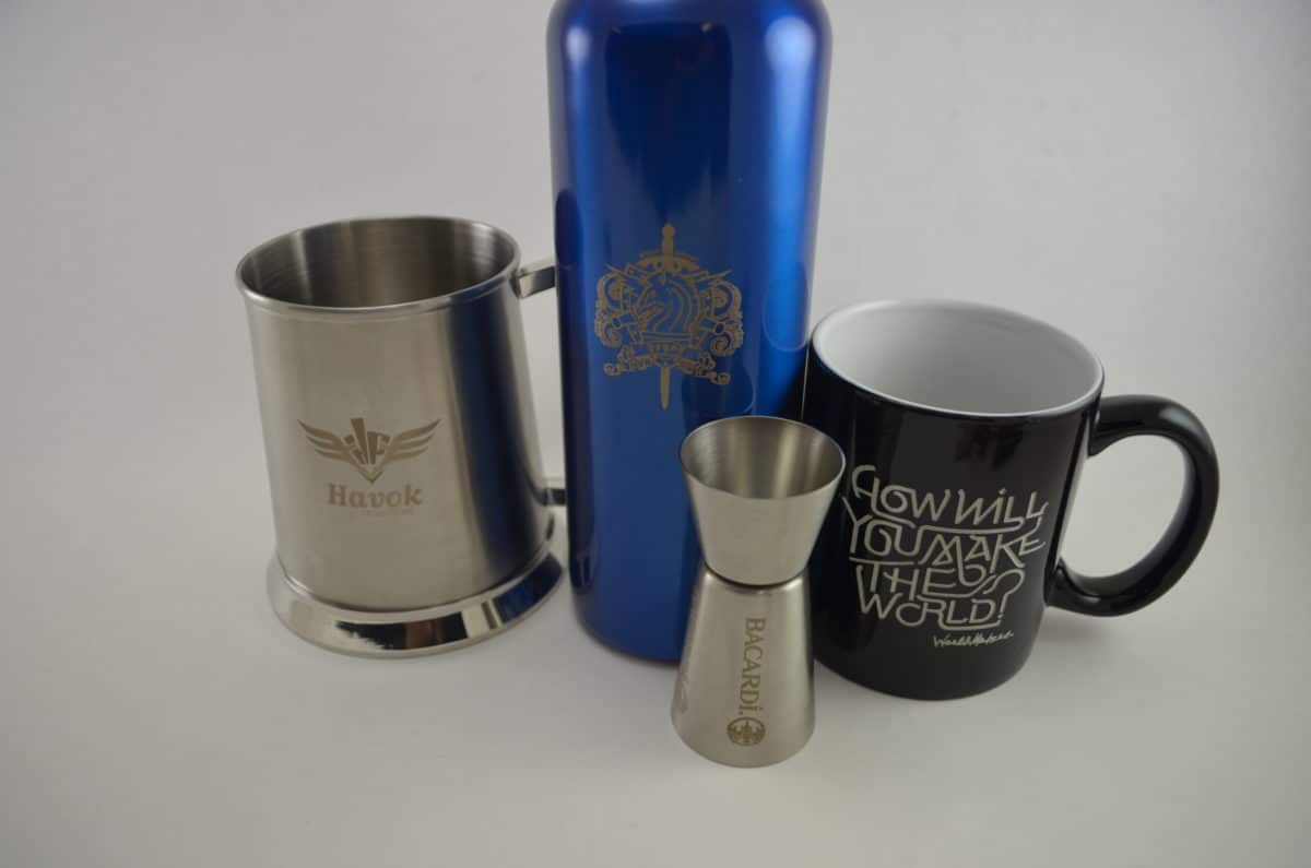 Laser Engraving Promotional Products