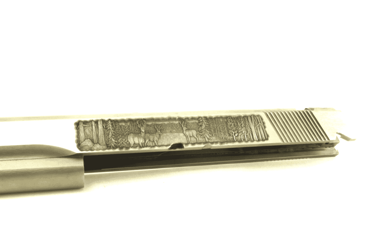 3D Laser Engraved 1911 Slide