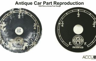 Antique Fuel Dial Reproduction