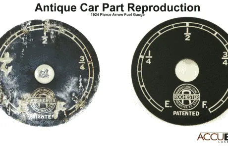 Antique Fuel Dial Reproduction