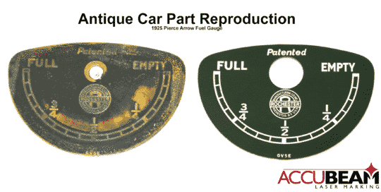 Antique Fuel Gauge Reproduction