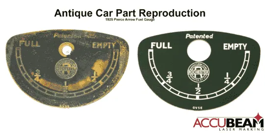 Antique Fuel Gauge Reproduction