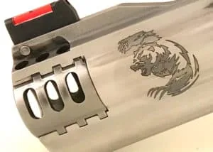 50CAL Laser Engaved Barrel