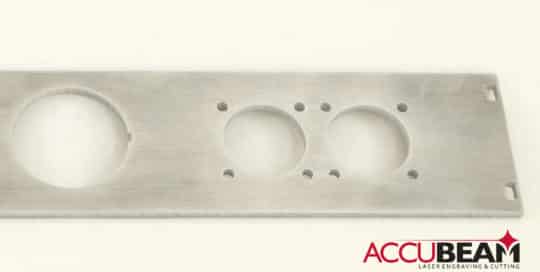 laser cut aluminum