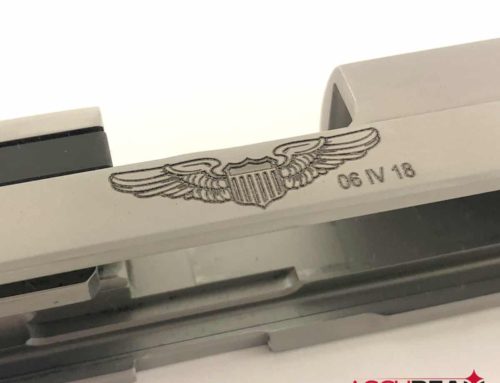 Deep Laser Engraved Wings